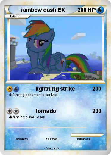 Pokemon rainbow dash EX