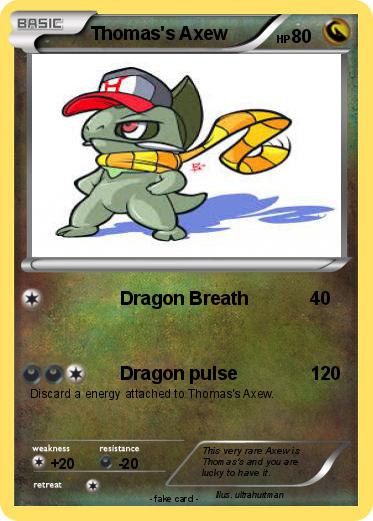Pokemon Thomas's Axew