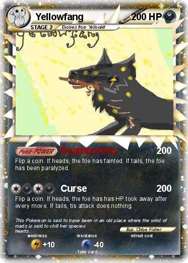 Pokemon Yellowfang