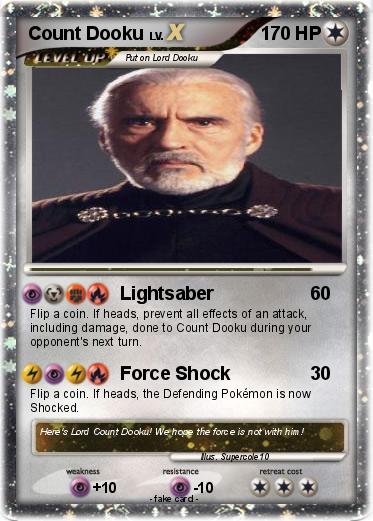 Pokemon Count Dooku