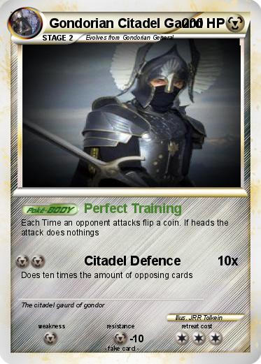 Pokemon Gondorian Citadel Gaurd