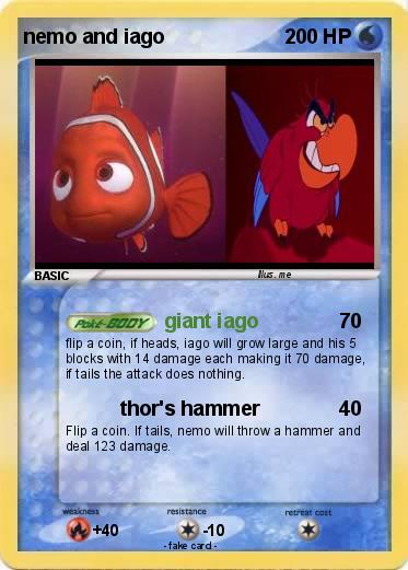 Pokemon nemo and iago