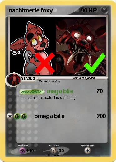 Pokemon nachtmerie foxy