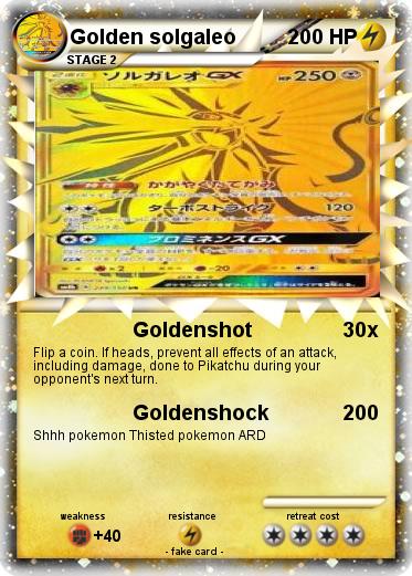 Pokemon Golden solgaleo