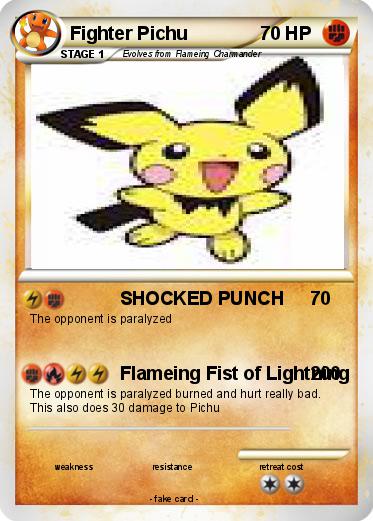 Pokemon Fighter Pichu
