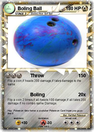 Pokemon Boling Ball