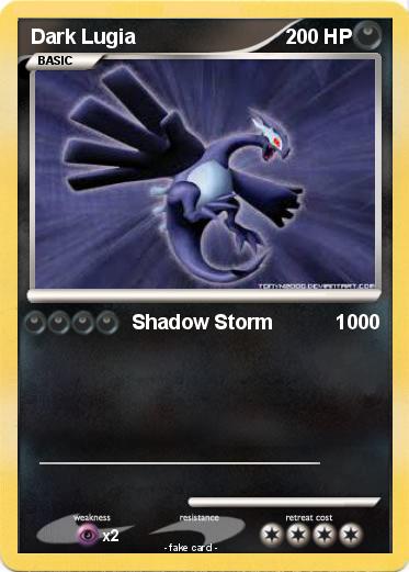 Pokemon Dark Lugia