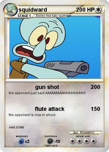 Pokemon squidward