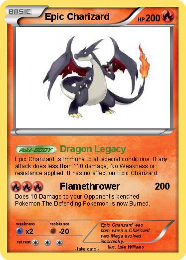 Pokemon Epic Charizard