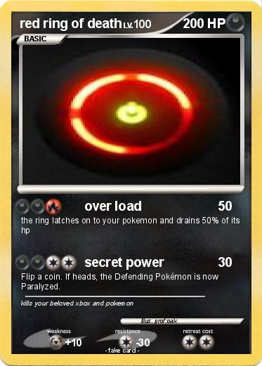 Pokemon red ring of death