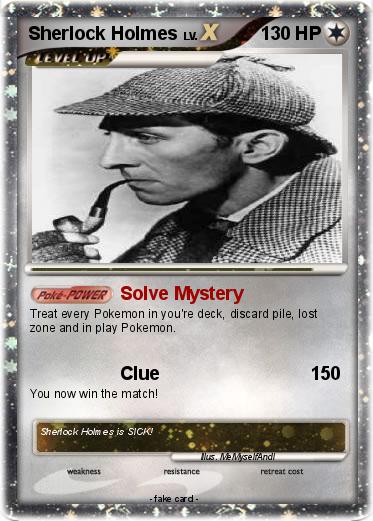 Pokemon Sherlock Holmes
