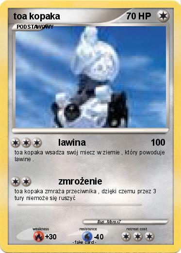 Pokemon toa kopaka