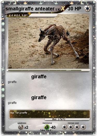 Pokemon smallgiraffe anteater