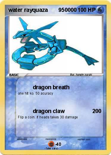 Pokemon water rayquaza       950000