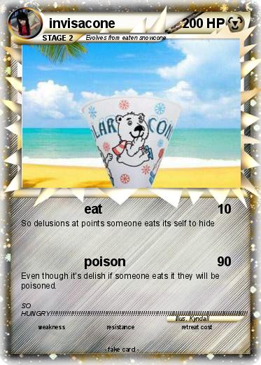 Pokemon invisacone
