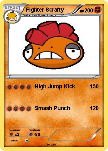 Pokemon Fighter Scrafty
