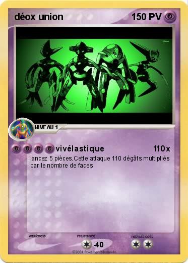 Pokemon déox union