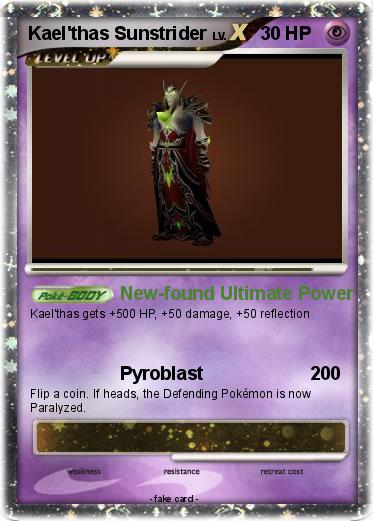 Pokemon Kael'thas Sunstrider