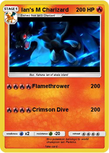 Pokemon Ian's M Charizard