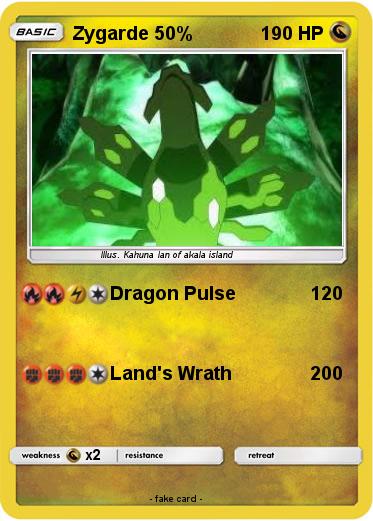 Pokemon Zygarde 50%