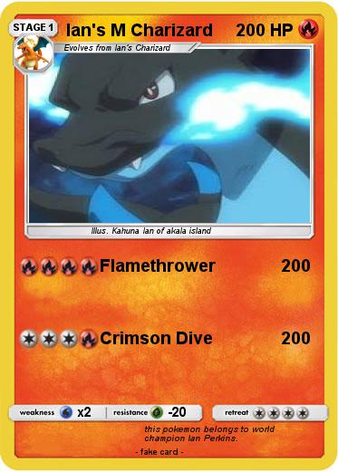 Pokemon Ian's M Charizard