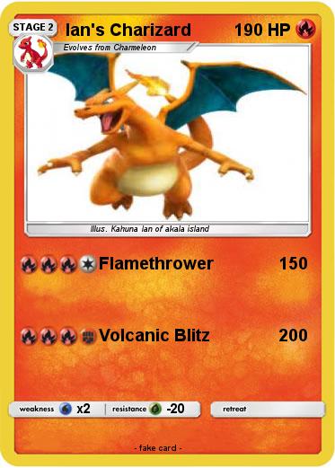 Pokemon Ian's Charizard