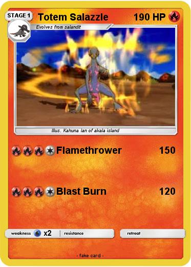 Pokemon Totem Salazzle