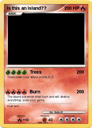 Pokemon Is this an island??
