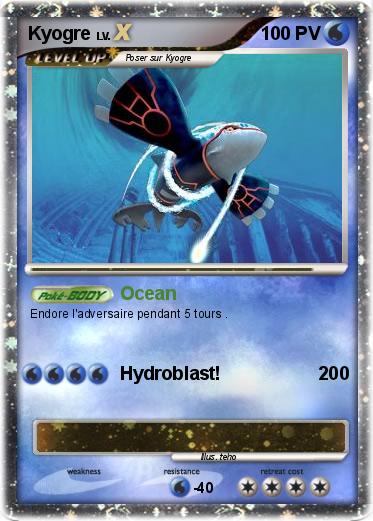 Pokemon Kyogre