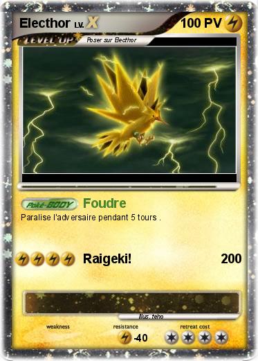 Pokemon Electhor
