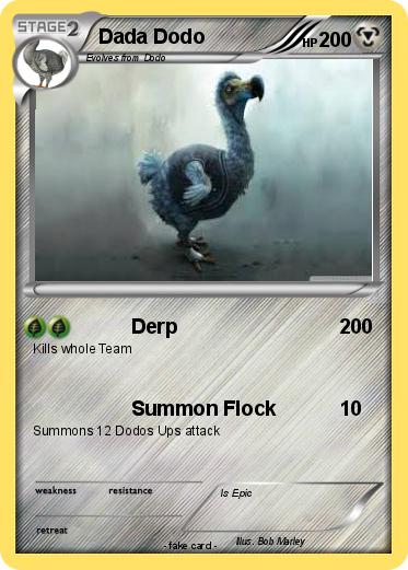 Pokemon Dada Dodo