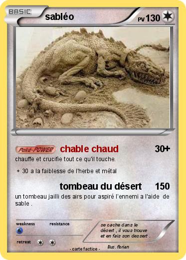 Pokemon sabléo