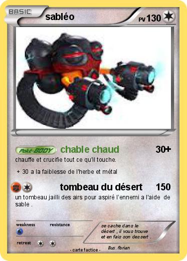 Pokemon sabléo