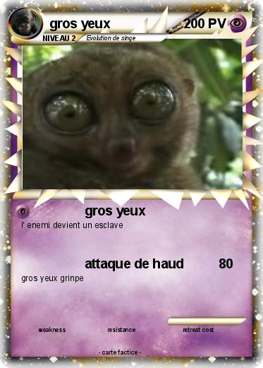 Pokemon gros yeux