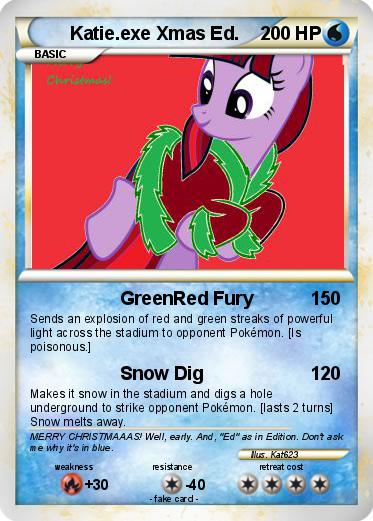 Pokemon Katie.exe Xmas Ed.
