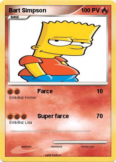 Pokemon Bart Simpson