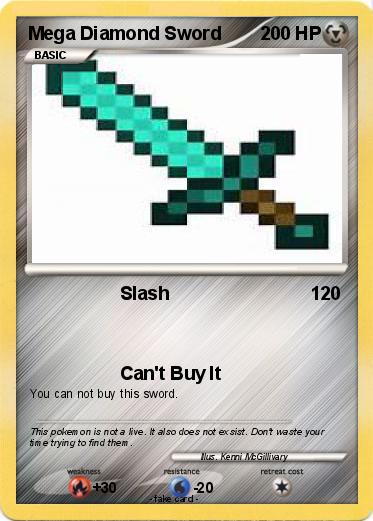 Pokemon Mega Diamond Sword