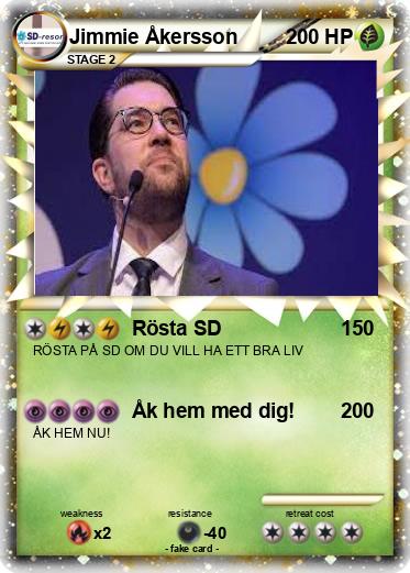 Pokemon Jimmie Åkersson