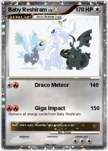 Pokemon Baby Reshiram