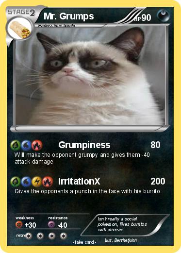 Pokemon Mr. Grumps