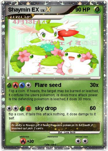 Pokemon Shaymin EX