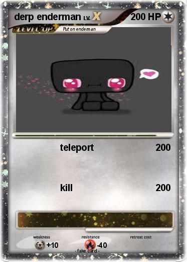 Pokemon derp enderman