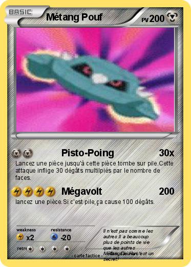 Pokemon Métang Pouf