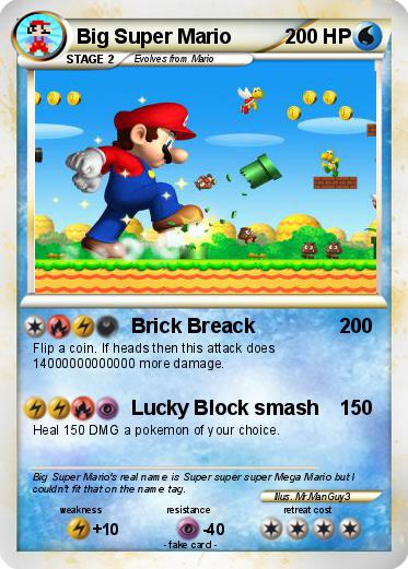 Pokemon Big Super Mario