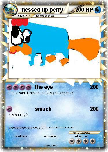 Pokemon messed up perry