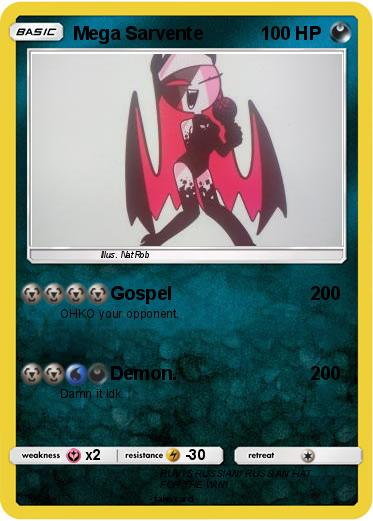 Pokemon Mega Sarvente