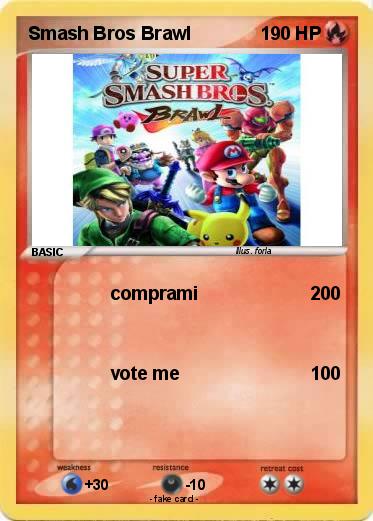 Pokemon Smash Bros Brawl