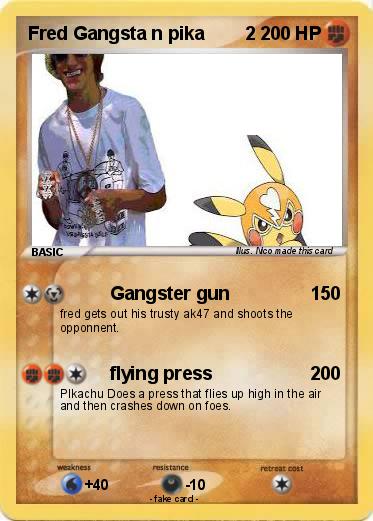 Pokemon Fred Gangsta n pika        2