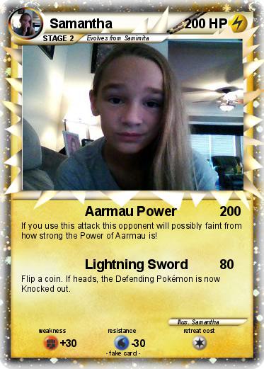 Pokemon Samantha