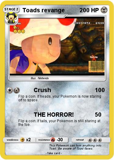 Pokemon Toads revange